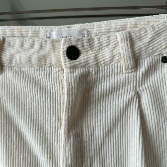 MANGO   Cream  Jeans | High Waist Loose Fit Size 8 pre lowed - Picture 8 of 8